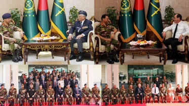 Visiting Indian, Russian war veterans call on army chief 