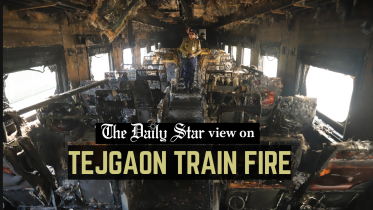 Tejgaon train fire