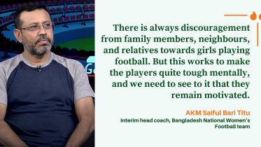 ‘Girls tend to be strong by default when it comes to playing football’