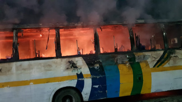 bus fire dhanmondi