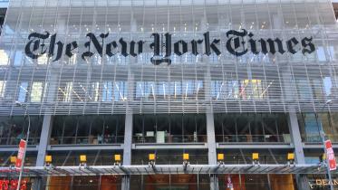 The New York Times office