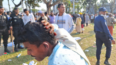 clash at PM's rally in Barishal