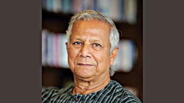 protest against harassment of Dr Yunus