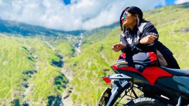 Is Bangladesh witnessing a surge in female motorcycle users?