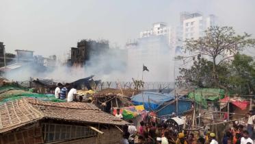 Ctg’s Tekpara slum fire