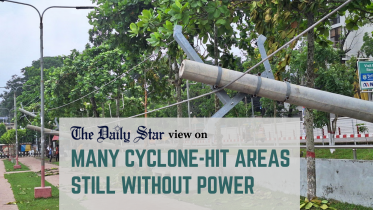power outages after cyclone remal