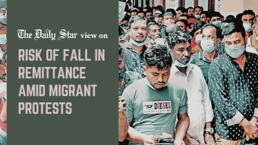 risks of fall in remittance earnings amid Bangladeshi migrant protests