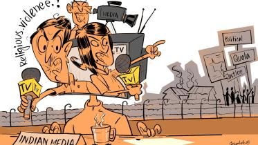 Bangladesh protests and Indian media narratives