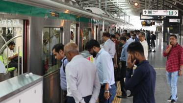 metro rail service resumes today