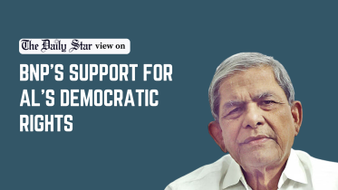 bnp support for Awami League democratic rights
