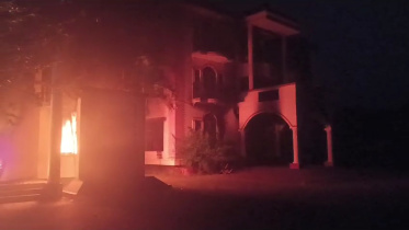 Ex-minister Maya's house set on fire in Chandpur
