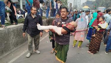 road blockades in Dhaka
