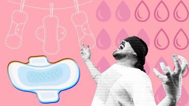 sanitary napkins controversy at book fair