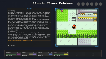 Claude Plays Pokémon stream
