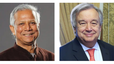 Yunus and UN chief visiting Cox's Bazar Rohingya camp