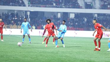 Bangladesh vs India football match result