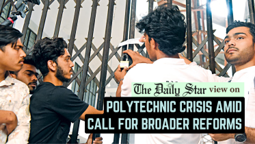 polytechnic student protest in Bangladesh