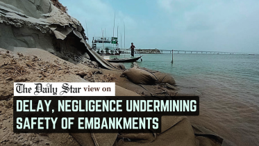 Delay, Negligence Undermining safety of Bangladesh Embankments
