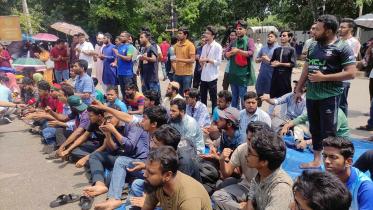 jagannath university protest at kakrail