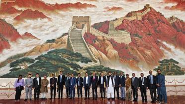 China visit by South Asian delegations