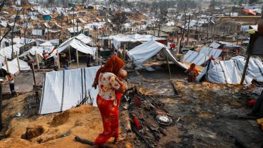 Bangladesh urges global help for Rohingya crisis