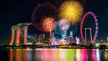 firework displays singapore