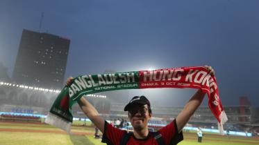 Bangladesh vs Hong Kong football match