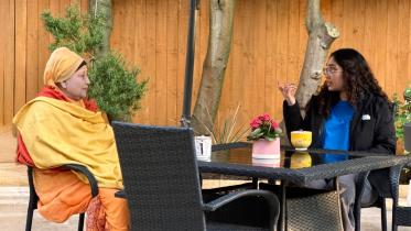 granddaughter farewell to Khaleda Zia