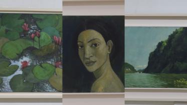 ‘The Color of Nature’: oil paintings for the eyes and the soul