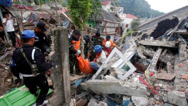 Indonesian earthquake