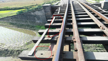 Rail line nuts and bolts