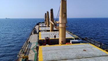 MV Abdullah reaches UAE port
