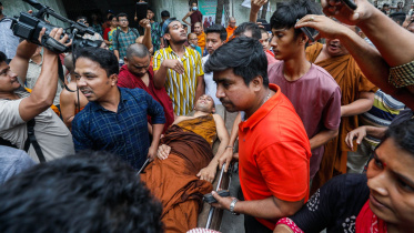CTG monks injured in clash_8203.jpg