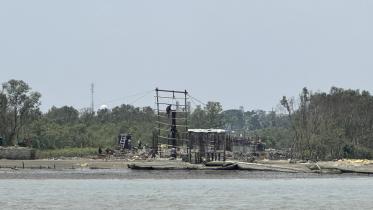 LGED building jetty on Moheshkhali Channel ignoring BIWTA objection and cutting Mangroves_bb33.jpg