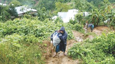 the risk of more landslides