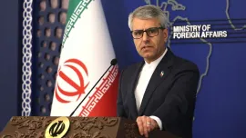 Iranian foreign ministry spokesman Esmail Baqaei. Photo: AFP