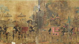 history of eid processions in Dhaka