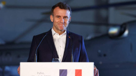 French President Emmanuel Macron. File Photo: AFP