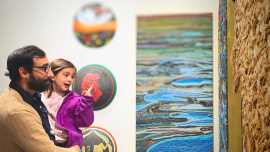 Bishwajit Goswami’s work featured at New York’s ‘Conductor Art Fair’ 