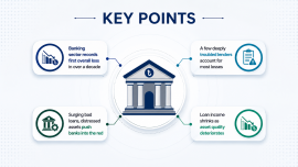 Bangladesh banking sector net loss 2025
