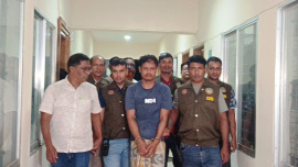 Mizanur Rahman Monu, 32, was arrested by DB police. Photo: Collected