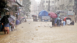 Bangladesh rain forecast for Monday