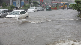 Dhaka Flooded Due to Rain in July 2026