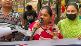 Harijan commmunity human chain.jpg