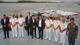 Prime Minister’s Defence Adviser Brig Gen (Retd) Dr AKM Shamsul Islam and Japan’s Parliamentary Vice-Minister .jpeg