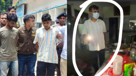 Rangpur police officer shirt matches murder accused shirt
