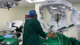 first robotic surgery in Bangladesh 2026