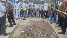 Barishal court gate blast today