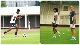 Hamza Choudhury leadership in Bangladesh football team