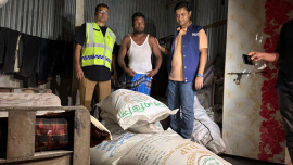 Illegally stockpiling fertiliser in Kurigram.jpg
